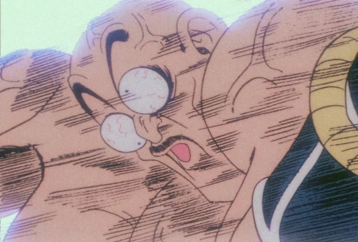 Dragon Ball Z — Ep 30: A Hot, Unbounded Battle! Goku vs Vegeta @ 02:32