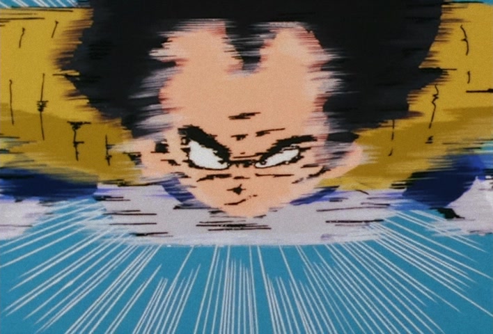 Dragon Ball Z — Ep 30: A Hot, Unbounded Battle! Goku vs Vegeta @ 04:44