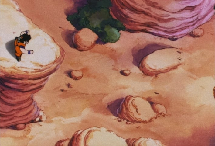 Dragon Ball Z — Ep 30: A Hot, Unbounded Battle! Goku vs Vegeta @ 06:12