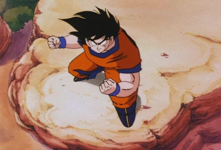 Dragon Ball Z — Ep 30: A Hot, Unbounded Battle! Goku vs Vegeta @ 07:49