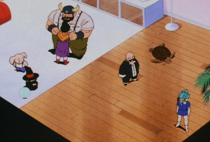 Dragon Ball Z — Ep 30: A Hot, Unbounded Battle! Goku vs Vegeta @ 10:28