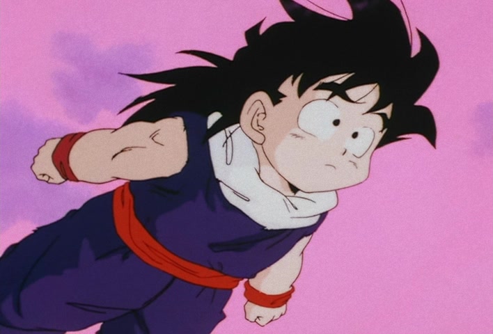 Dragon Ball Z — Ep 30: A Hot, Unbounded Battle! Goku vs Vegeta @ 10:37