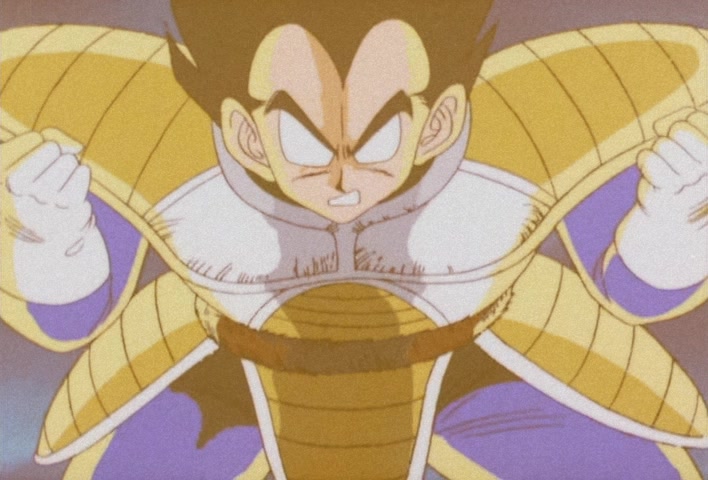 Dragon Ball Z — Ep 30: A Hot, Unbounded Battle! Goku vs Vegeta @ 12:05