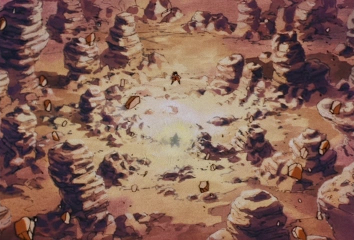 Dragon Ball Z — Ep 30: A Hot, Unbounded Battle! Goku vs Vegeta @ 12:31