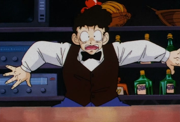 Dragon Ball Z — Ep 30: A Hot, Unbounded Battle! Goku vs Vegeta @ 14:17