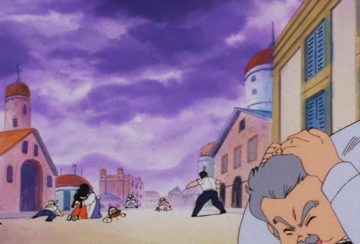 Dragon Ball Z — Ep 30: A Hot, Unbounded Battle! Goku vs Vegeta @ 14:26