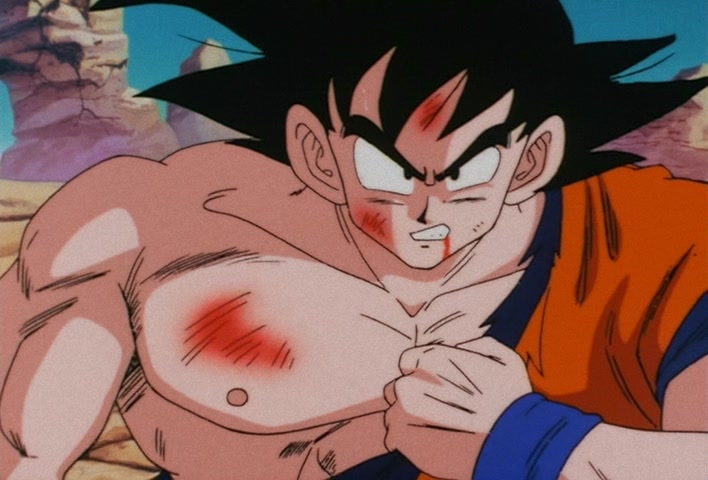 Dragon Ball Z — Ep 30: A Hot, Unbounded Battle! Goku vs Vegeta @ 17:57
