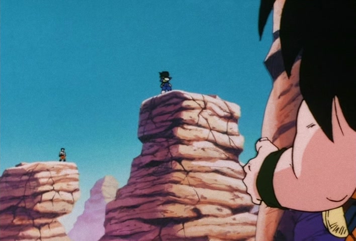 Dragon Ball Z — Ep 30: A Hot, Unbounded Battle! Goku vs Vegeta @ 18:24
