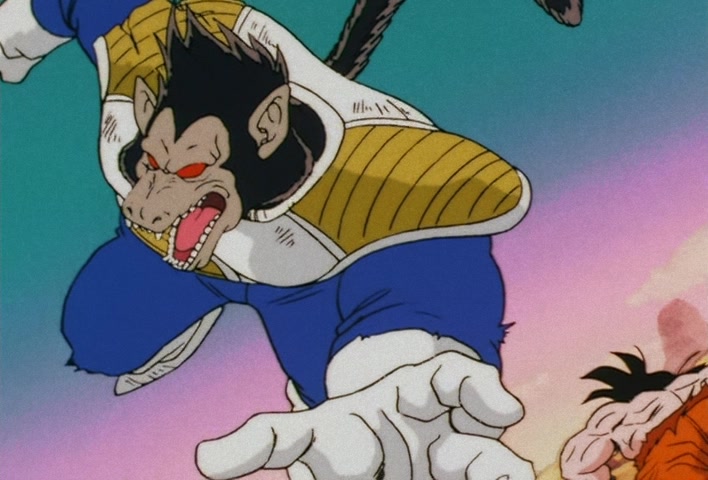 Dragon Ball Z Ep 32: Battle Power Times Ten!! Vegeta's Great Transformation @ 09:44