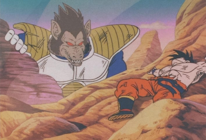 Dragon Ball Z Ep 32: Battle Power Times Ten!! Vegeta's Great Transformation @ 11:00