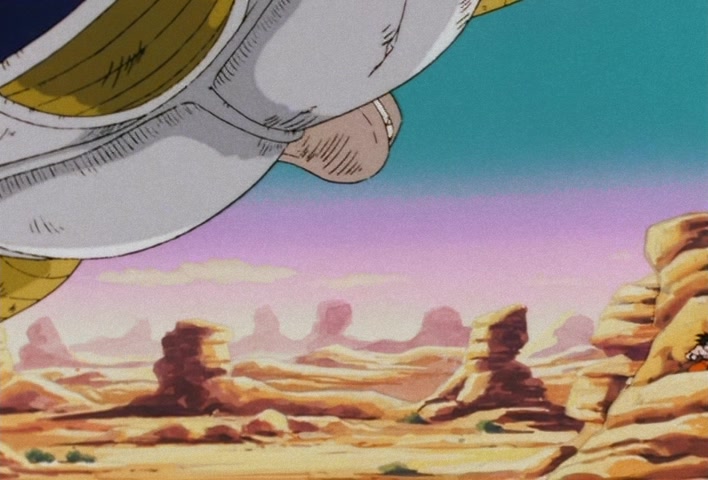 Dragon Ball Z Ep 32: Battle Power Times Ten!! Vegeta's Great Transformation @ 13:07