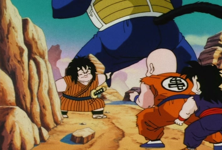 Dragon Ball Z Ep 33: Don't Die, Father!! This is Gohan's Hidden Strength @ 05:34