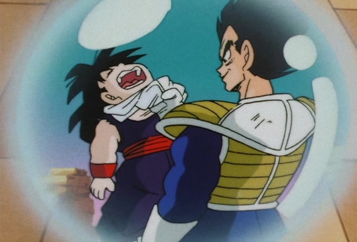 Dragon Ball Z Ep 33: Don't Die, Father!! This is Gohan's Hidden Strength @ 15:07