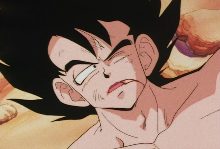 Dragon Ball Z Ep 33: Don't Die, Father!! This is Gohan's Hidden Strength @ 16:34