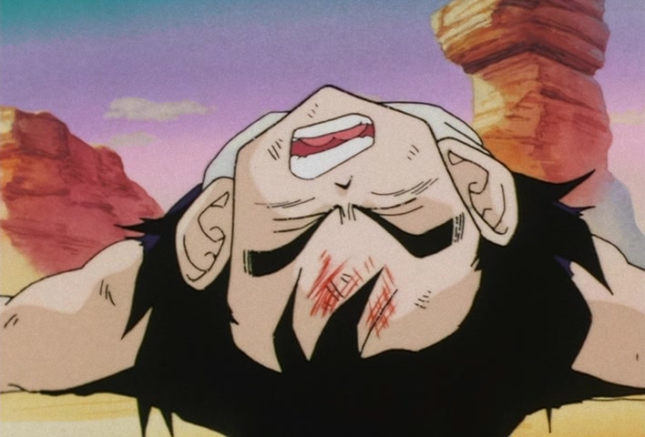 Dragon Ball Z Ep 33: Don't Die, Father!! This is Gohan's Hidden Strength @ 16:51