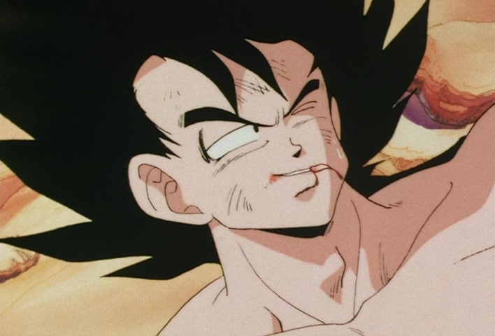 Dragon Ball Z Ep 33: Don't Die, Father!! This is Gohan's Hidden Strength @ 17:26