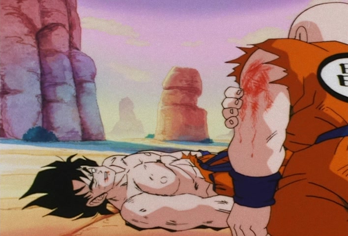 Dragon Ball Z Ep 33: Don't Die, Father!! This is Gohan's Hidden Strength @ 19:27
