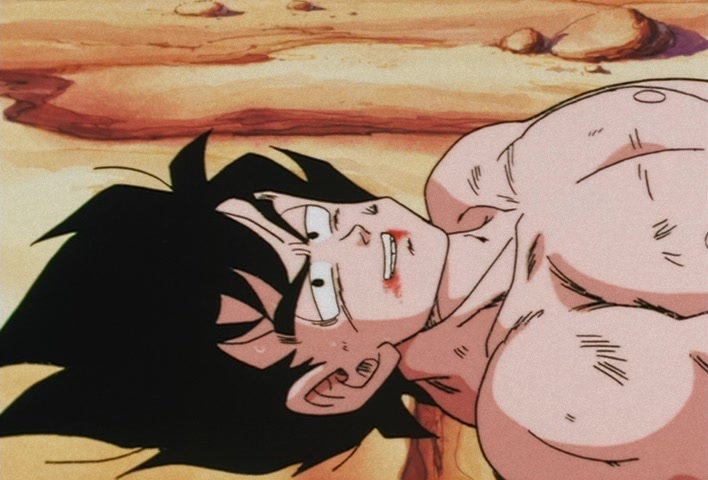 Dragon Ball Z Ep 33: Don't Die, Father!! This is Gohan's Hidden Strength @ 19:53