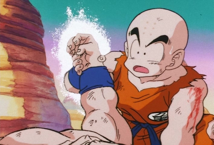 Dragon Ball Z Ep 33: Don't Die, Father!! This is Gohan's Hidden Strength @ 20:54