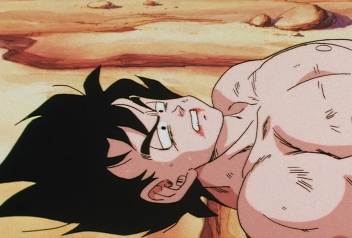 Dragon Ball Z Ep 33: Don't Die, Father!! This is Gohan's Hidden Strength @ 21:37