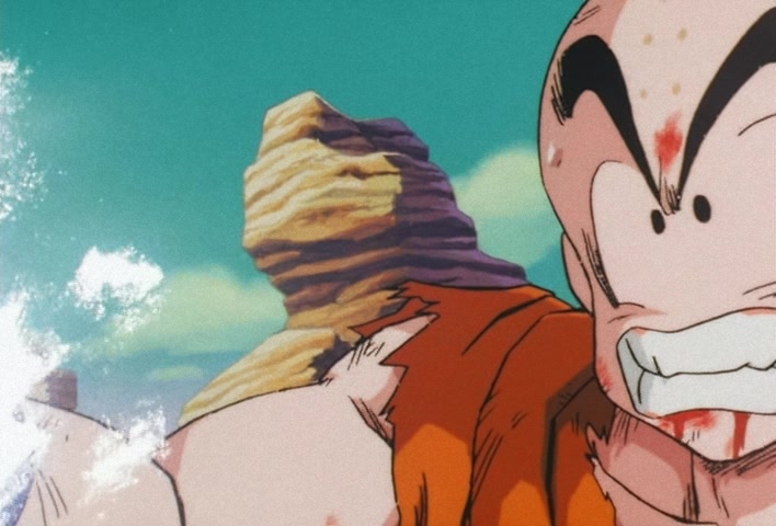 Dragon Ball Z Ep 34: Shoot, Kuririn! The Genki-Dama, Packed with Hope @ 03:51