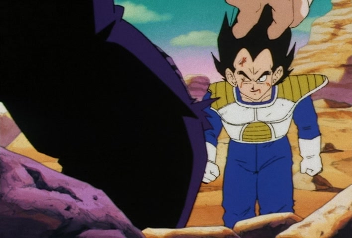 Dragon Ball Z Ep 34: Shoot, Kuririn! The Genki-Dama, Packed with Hope @ 08:31