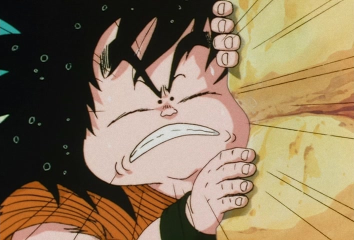 Dragon Ball Z Ep 34: Shoot, Kuririn! The Genki-Dama, Packed with Hope @ 11:09