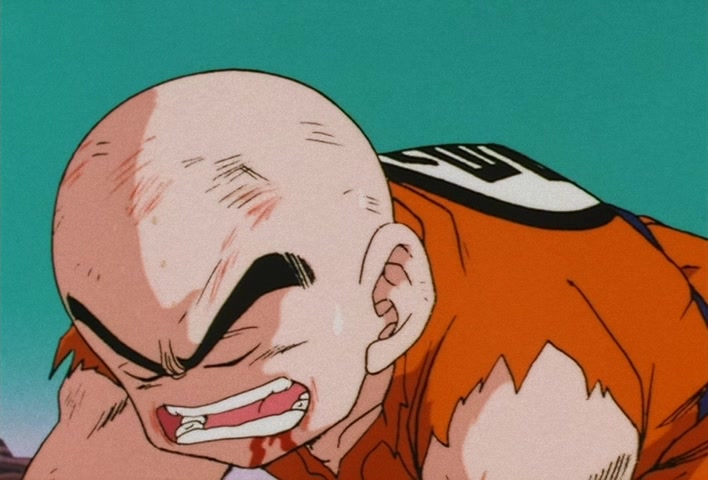 Dragon Ball Z Ep 34: Shoot, Kuririn! The Genki-Dama, Packed with Hope @ 17:16