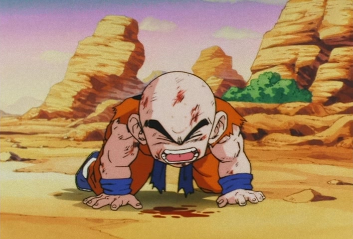Dragon Ball Z Ep 34: Shoot, Kuririn! The Genki-Dama, Packed with Hope @ 18:08