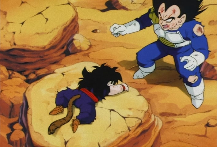 Dragon Ball Z Ep 34: Shoot, Kuririn! The Genki-Dama, Packed with Hope @ 21:30