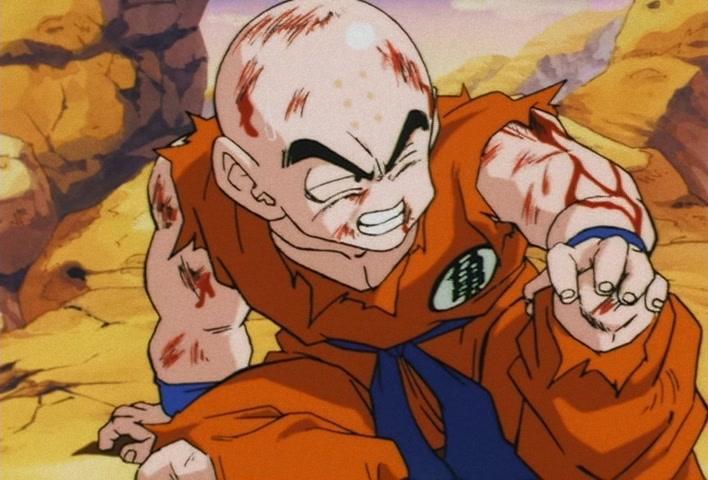 Dragon Ball Z Ep 34: Shoot, Kuririn! The Genki-Dama, Packed with Hope @ 22:13