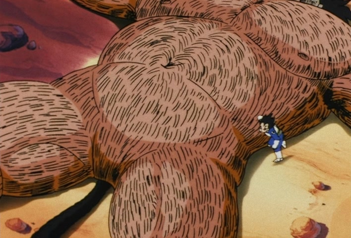 Dragon Ball Z Ep 35: Cause a Miracle! The Super Saiyan, Son Gohan @ 08:22