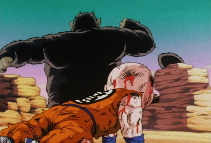 Dragon Ball Z Ep 35: Cause a Miracle! The Super Saiyan, Son Gohan @ 09:15