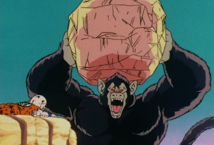 Dragon Ball Z Ep 35: Cause a Miracle! The Super Saiyan, Son Gohan @ 09:50