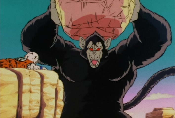 Dragon Ball Z Ep 35: Cause a Miracle! The Super Saiyan, Son Gohan @ 10:25