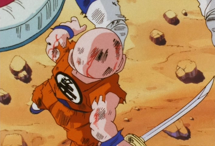 Dragon Ball Z Ep 37: The Mysterious Yunzabit! The Search for God's Spaceship @ 01:49