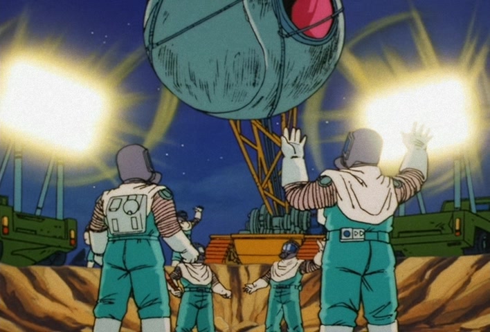 Dragon Ball Z Ep 37: The Mysterious Yunzabit! The Search for God's Spaceship @ 03:16