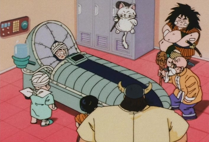 Dragon Ball Z Ep 37: The Mysterious Yunzabit! The Search for God's Spaceship @ 05:28