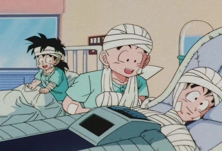 Dragon Ball Z Ep 37: The Mysterious Yunzabit! The Search for God's Spaceship @ 05:36