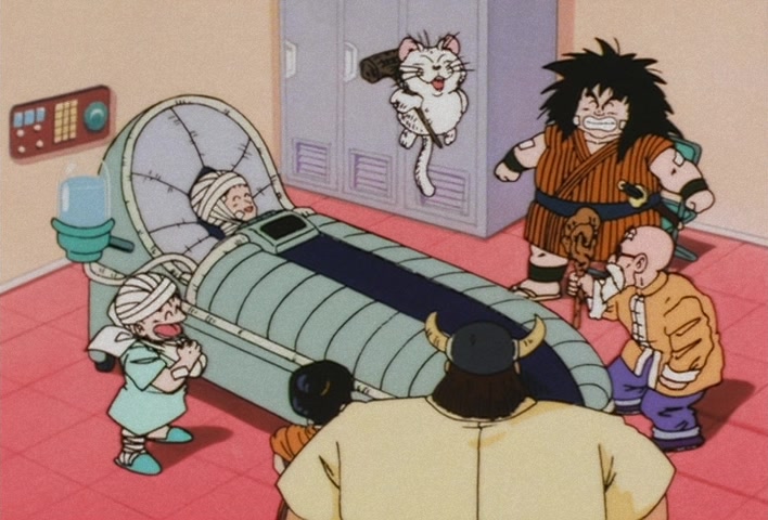 Dragon Ball Z Ep 37: The Mysterious Yunzabit! The Search for God's Spaceship @ 06:03