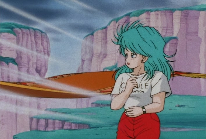 Dragon Ball Z Ep 37: The Mysterious Yunzabit! The Search for God's Spaceship @ 13:03