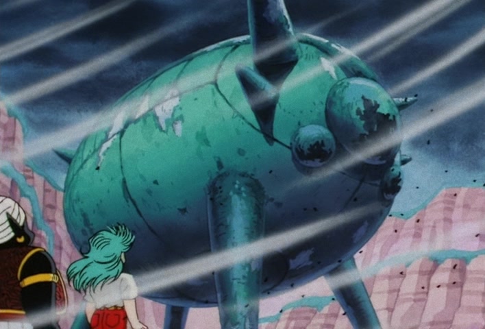 Dragon Ball Z Ep 37: The Mysterious Yunzabit! The Search for God's Spaceship @ 14:21