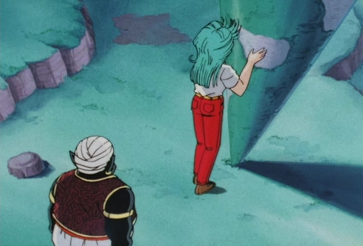 Dragon Ball Z Ep 37: The Mysterious Yunzabit! The Search for God's Spaceship @ 14:48