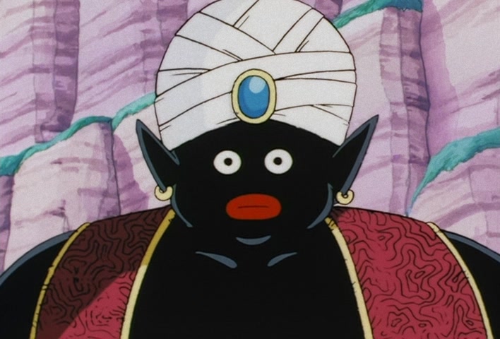 Dragon Ball Z Ep 37: The Mysterious Yunzabit! The Search for God's Spaceship @ 15:14