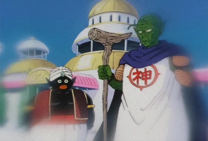 Dragon Ball Z Ep 37: The Mysterious Yunzabit! The Search for God's Spaceship @ 15:23