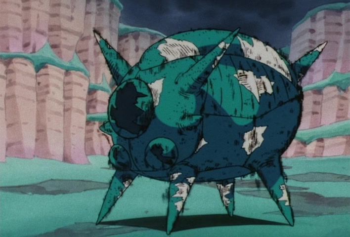 Dragon Ball Z Ep 38: Blast-off for Planet Namek! The Terror Awaiting Gohan and Company @ 02:21