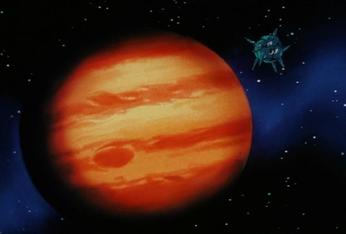 Dragon Ball Z Ep 38: Blast-off for Planet Namek! The Terror Awaiting Gohan and Company @ 02:31