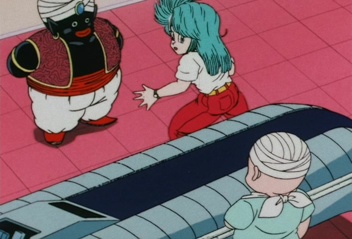 Dragon Ball Z Ep 38: Blast-off for Planet Namek! The Terror Awaiting Gohan and Company @ 08:16