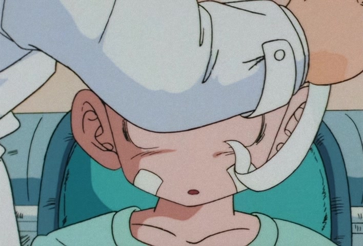 Dragon Ball Z Ep 38: Blast-off for Planet Namek! The Terror Awaiting Gohan and Company @ 13:11