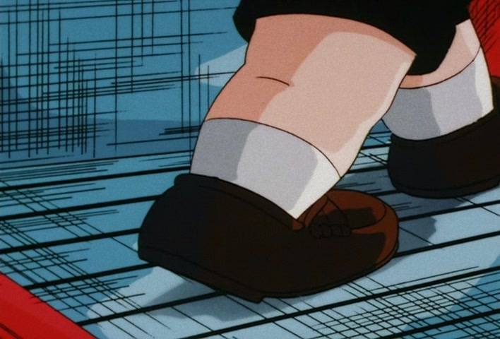 Dragon Ball Z Ep 38: Blast-off for Planet Namek! The Terror Awaiting Gohan and Company @ 16:54
